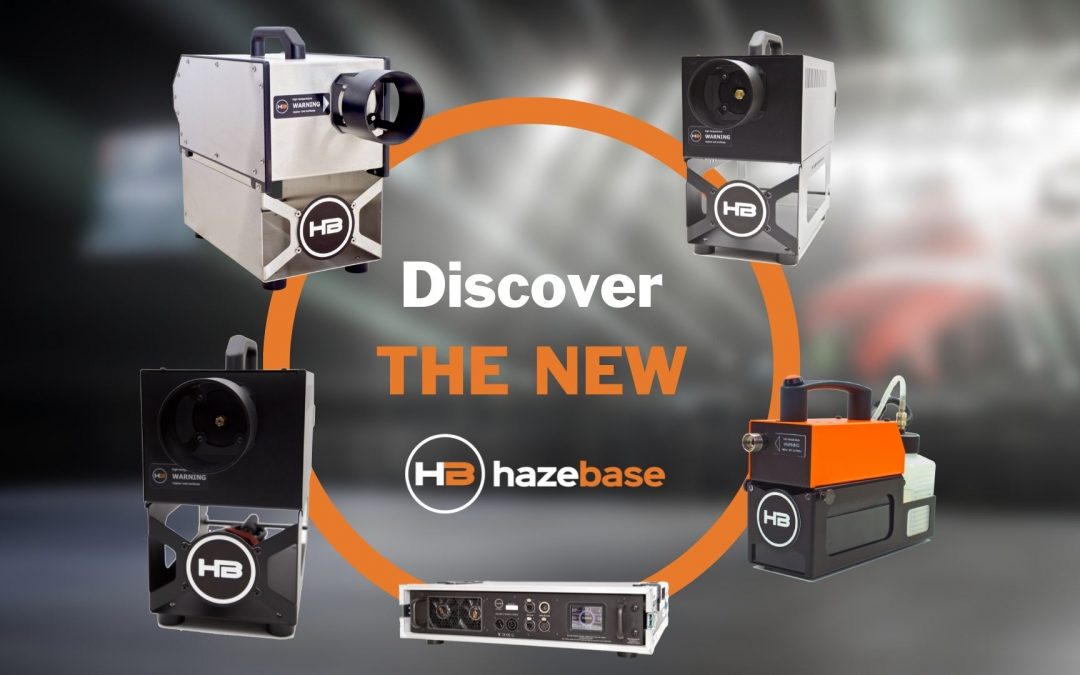 hazebase stellt auf der Prolight + Sound 2022 ein komplett neues Produktportfolio vor mit Fokus auf Nachhaltigkeit